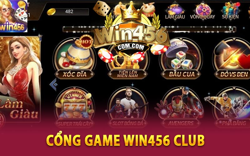 Cổng game Win456 Club